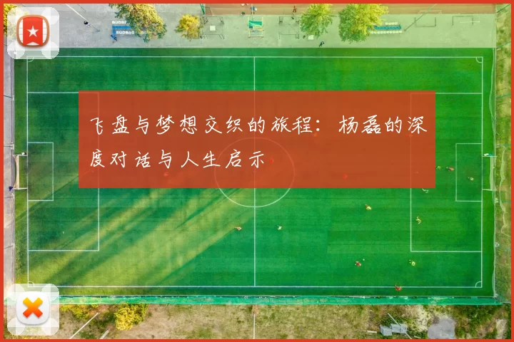 飞盘与梦想交织的旅程：杨磊的深度对话与人生启示
