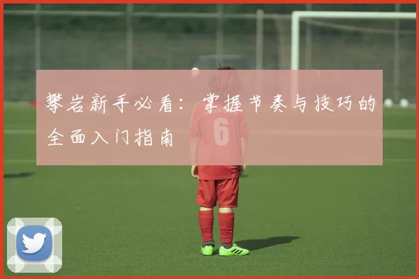 攀岩新手必看：掌握节奏与技巧的全面入门指南